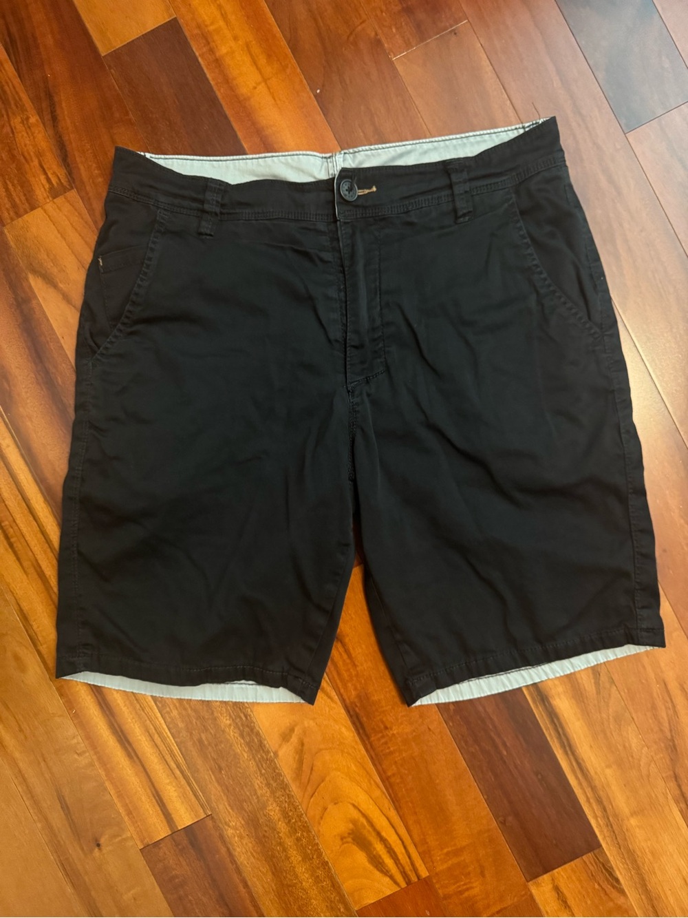 Howe Black Flat-Front Men's Shorts
